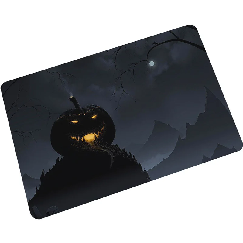Zeegle Nordic Waterproof Door Mat Halloween Pumpkin Floor Mat Carpet Bedroom Rug Decorative Stair Mats Home Decor Crafts Zeegle Nordic Waterproof Door Mat Halloween Pumpkin Floor Mat Carpet Bedroom Rug Decorative Stair Mats Home Decor Crafts
