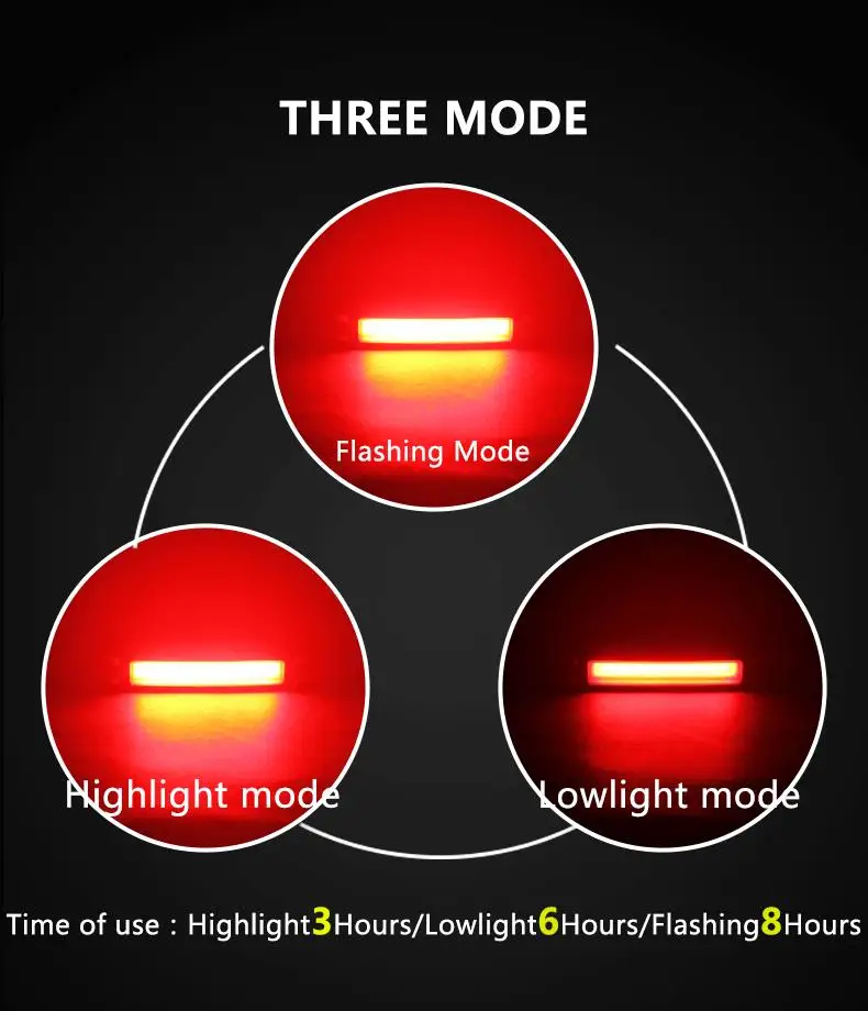 Best Rockbros Cycling Taillight IPX5 Waterproof Bike Rear Tube Light USB Rechargeable Bicycle Warning Lamp Flashlight Tail Light 4 Best Rockbros Cycling Taillight IPX5 Waterproof Bike Rear Tube Light USB Rechargeable Bicycle Warning Lamp Flashlight Tail Light 4