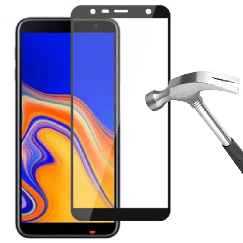 3D закаленное стекло для samsung Galaxy j4 j6 plus защитное стекло samsun j 4 6 j4plus j6plus j4+ j6+ Защитная пленка для экрана