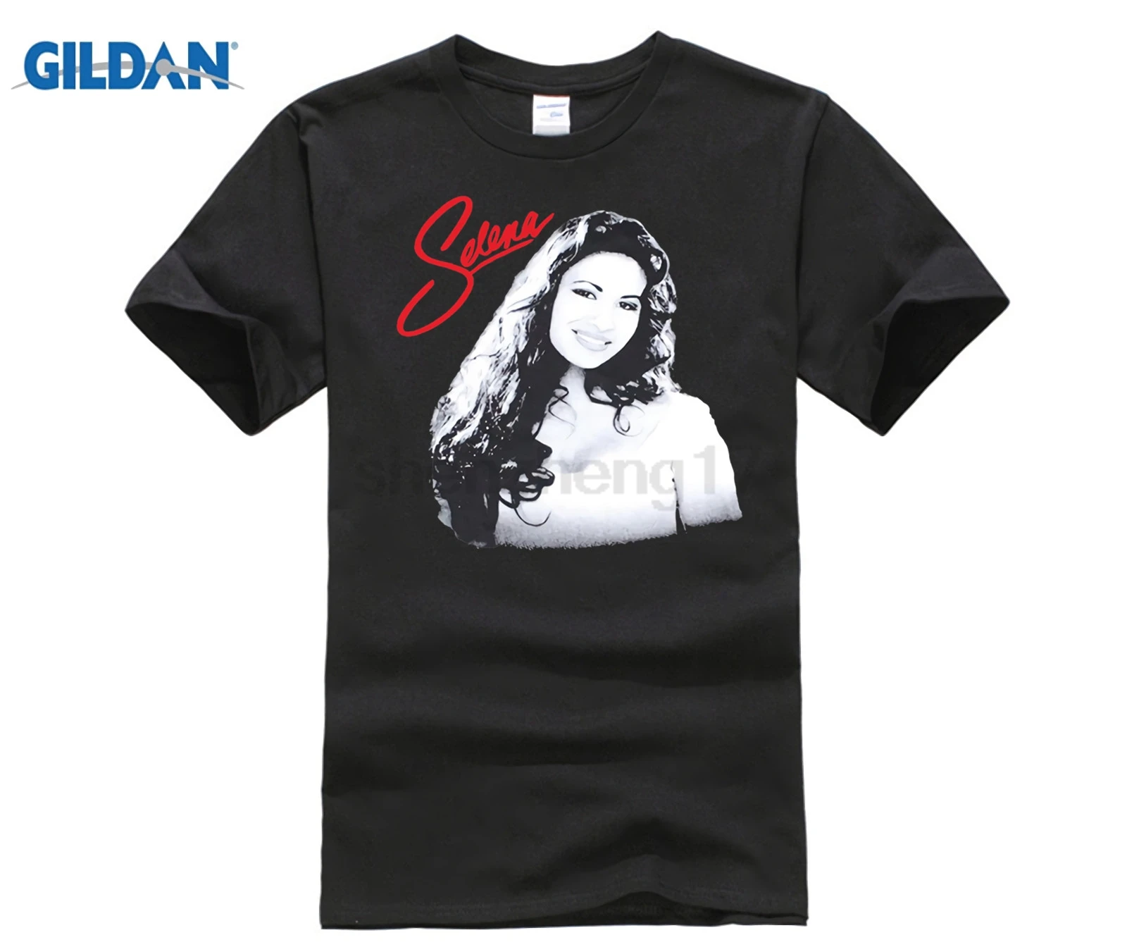 HOT deals 2019 Summer Style T Shirt Men Fashion Selena Men's T-Shirt Black Red Logo Printed Short Sleeve Tops | Мужская одежда