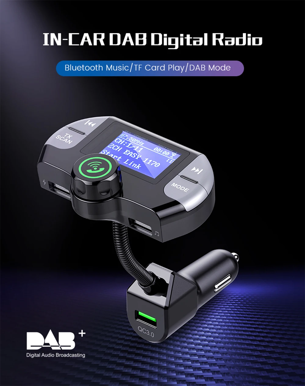 Bluetooth FM DAB 12