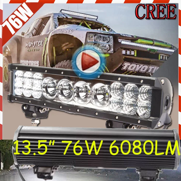 Бесплатная доставка ИБП!13.5 дюймов 76W( 4X10W+12X3W смешанный) 6080LM 10~30 В СИД работая бар,лодки,мост,грузовиков,внедорожников внедорожный автомобиль,войска,1 шт.,черный Бесплатная доставка ИБП!13.5 дюймов 76W( 4X10W+12X3W смешанный) 6080LM 10~30 В СИД работая бар,лодки,мост,грузовиков,внедорожников внедорожный автомобиль,войска,1 шт.,черный