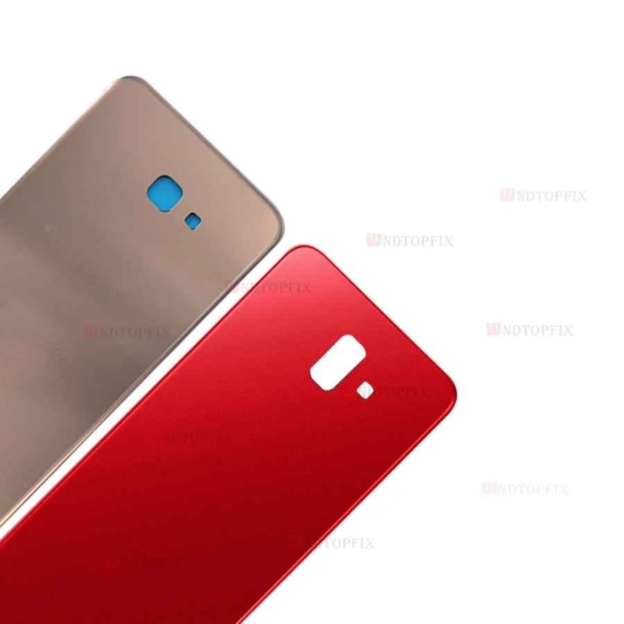Новинка 6 0 &quotдля SAMSUNG Galaxy J4 + задняя крышка батареи Plus Дверь Задняя стеклянная