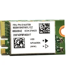 SSEA Atheros QCNFA435 AC NGFF 802.11ac wifi+ Bluetooth 4,1 для lenovo IdeaPad 510-15IKB FRU 01AX709 01AX718