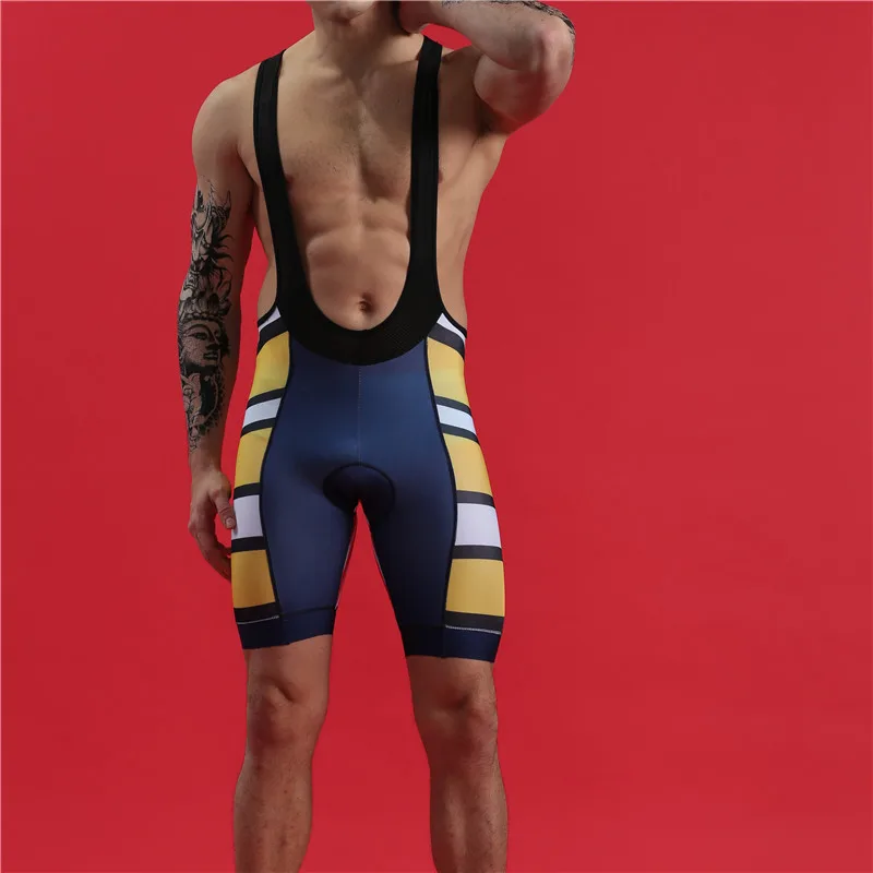 2019 glamour men bicycle equipment summer sport quick drying tights BOESTALK high quality stripe perfect design bike jersey set