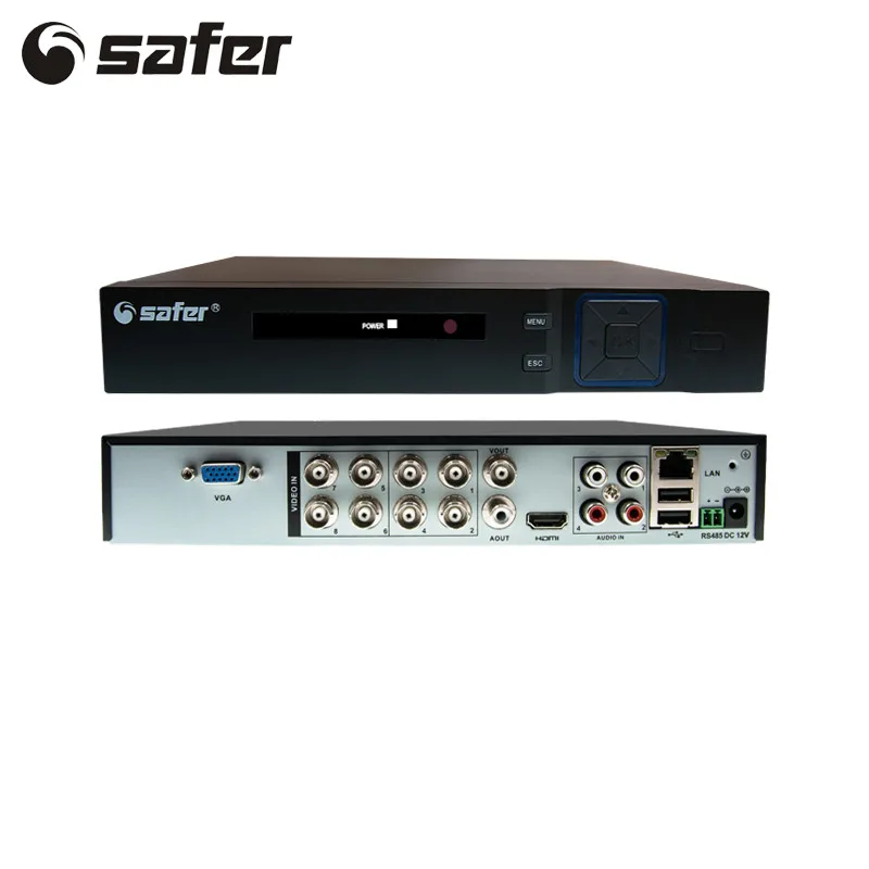 Безопаснее sf-d6108t-m H.264 HDMI P2P видеонаблюдения DVR 8 Каналы 1080n в режиме реального
