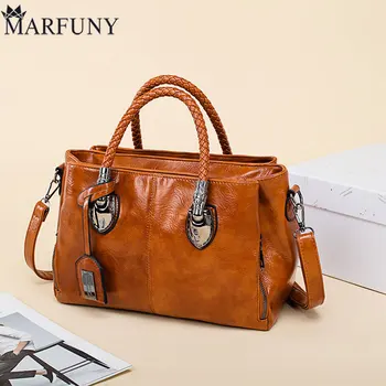 

New Style Fashion Handbags Women High Quality Leather Message Bags Crossbody Bags For Women 2019 Female Casual Tote Ladies Bag
