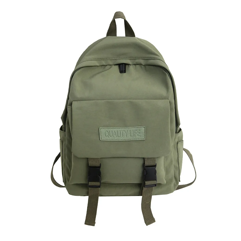 

Student Bag Female Fresh Literary Shoulder Bag Elegant Beautiful Appearance Durable Canvas Computer Bag Travel Bag June 11