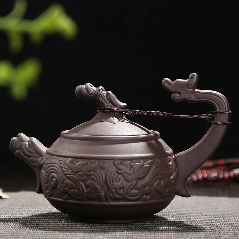 new Ceramic Purple Clay Tea Set Kung Fu Pot Teacups Drinkware Chinese Gaiwan with gift box