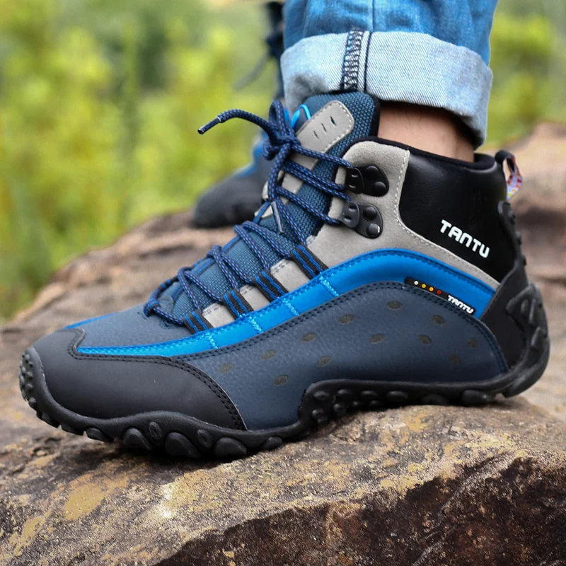 Men's Sports Shoes men Sneakers Male Outdoor Adventure Sports Hiking Shoes Men Walking Shoes autumn Hiking boots Male