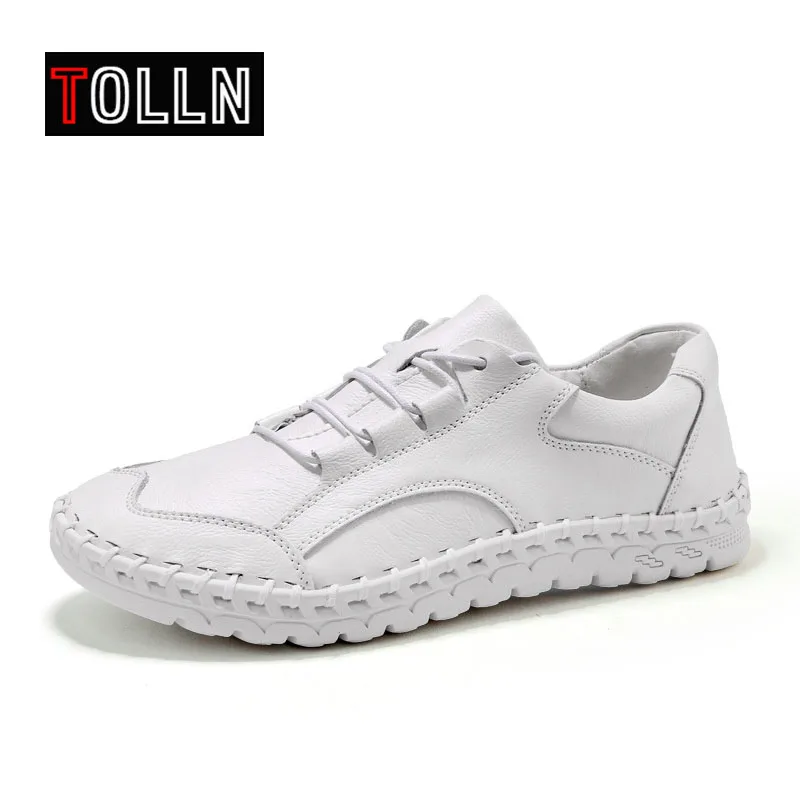 

Outdoor Leather Men Shoes Comfortable Casual Shoes Men Fashion Breathable Flats shoes Trainers zapatillas zapatos hombre