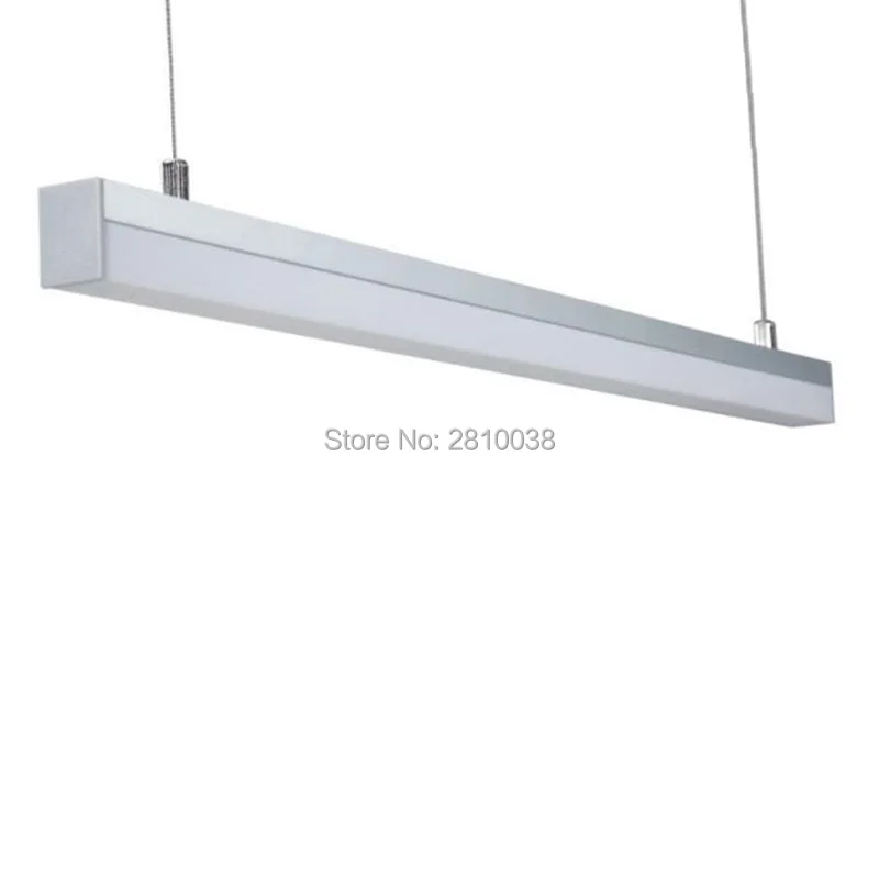 

100 X 2M Sets/Lot T3-T5 tempered led strip aluminium profile and U style 20mm wide aluminium led channel housing for ceiling