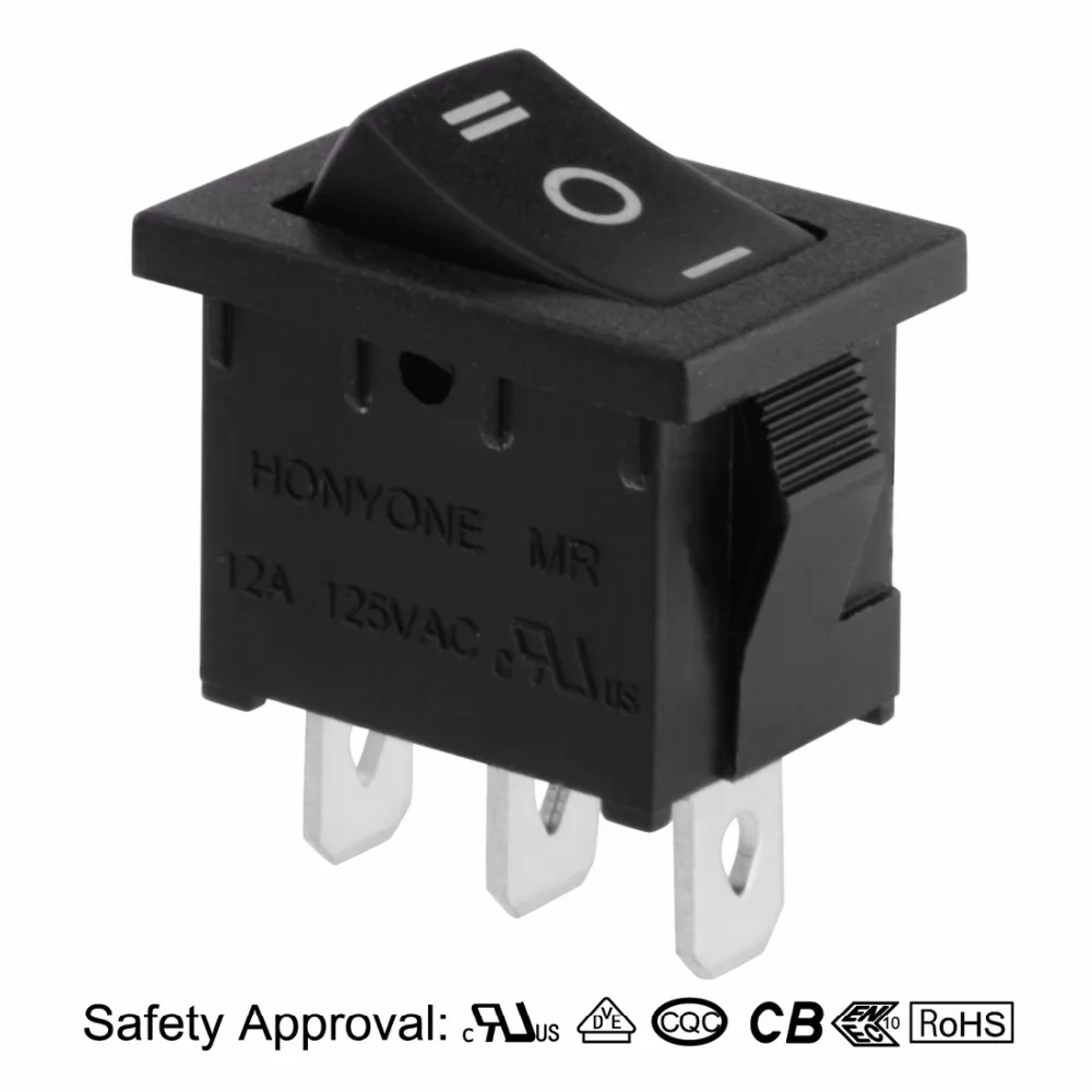 Spdt 3p 3 Position On Off On Toggle Wiring Boat Rocker