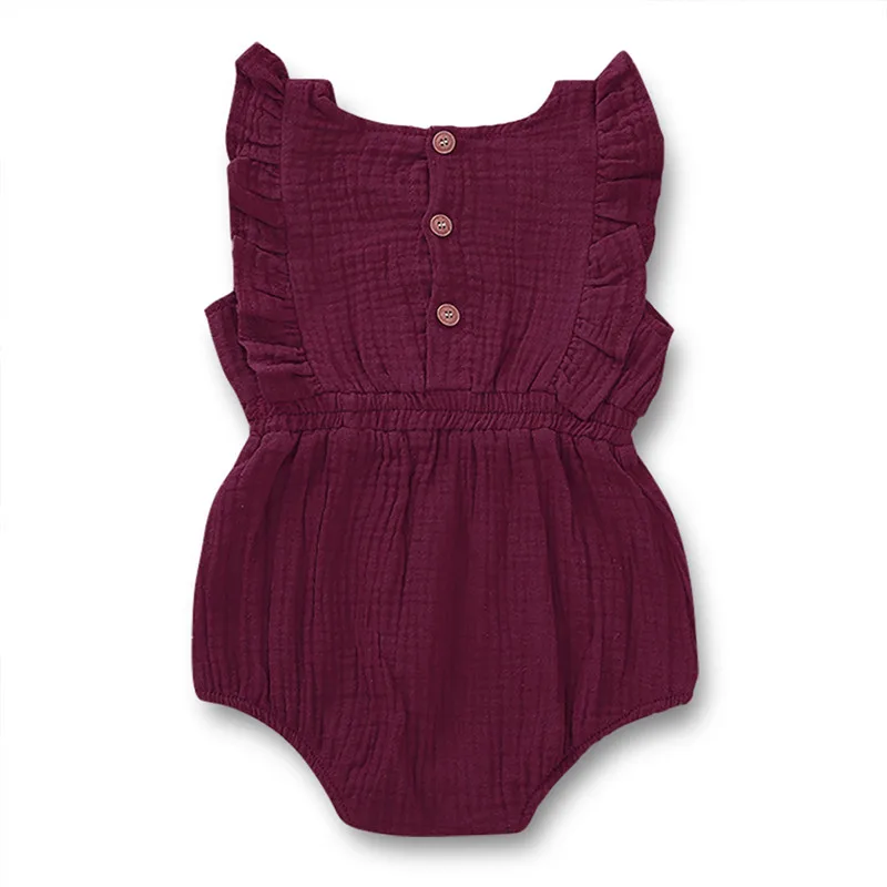 

2019 Newborn Infant Kids Baby Girl Ruffle Summer Bodysuit Jumpsuit Clothes Sunsuit Set Outfits roupa Infantil Clothing costume
