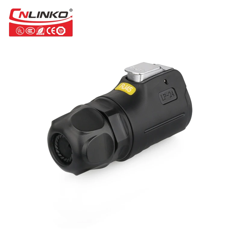 Cnlinko LP24 RJ45 водонепроницаемый разъем светодиодный дисплей rj45 CAT5E