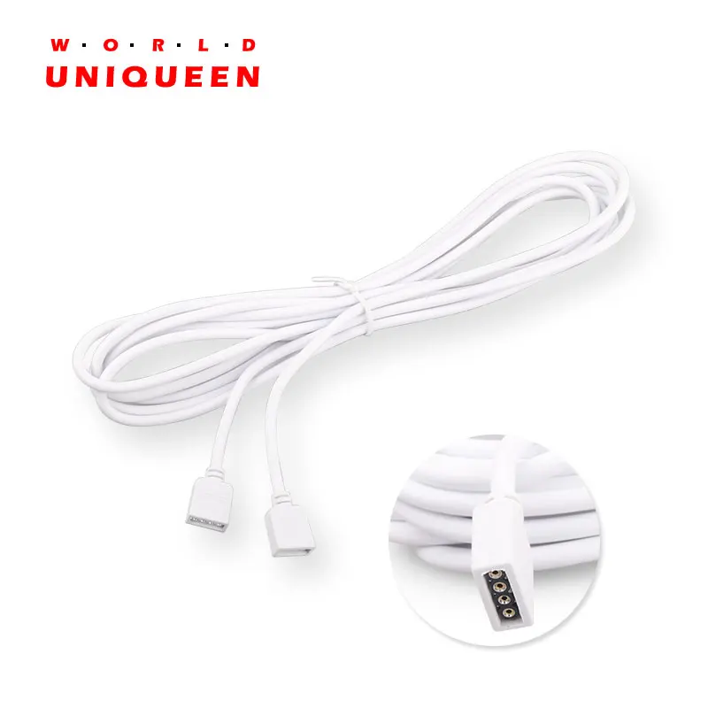 

30CM/1M/2.5M/5M Available 24AWG 4 Pin Wire Cable RGB Extend Line for RGB LED Strip Lights, suitable for 5050 3528 strip light