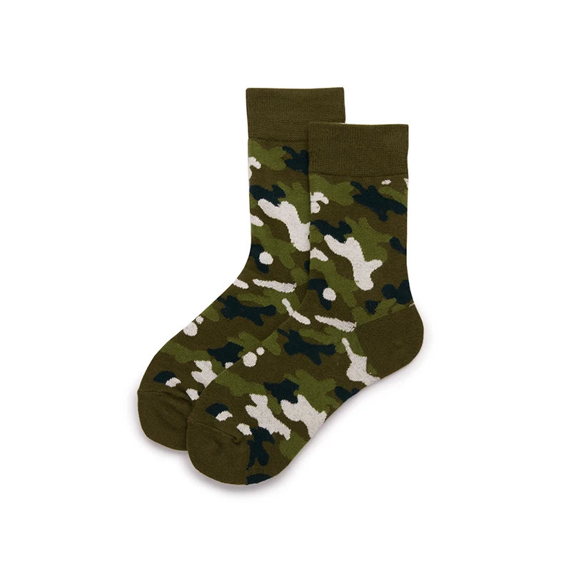 1 пара носков для мужчин и женщин хлопковые носки для влюбленных забавные повседневные носки без пятки в разноцветный горошек с рисунками животных A-G - Цвет: G3