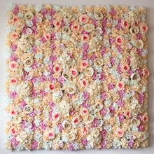 40X60 см Искусственный Шелковый цветок розы украшения стены декоративные шелковые гортензии Свадебные украшения фон