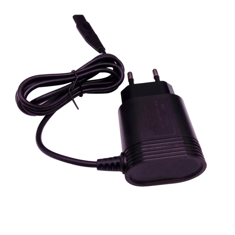 2 зубец бритва Зарядное устройство EU Plug Мощность адаптер Электрический для