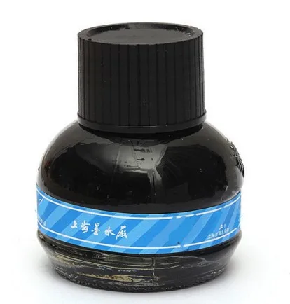 50 мл Аутентичные чистые черные/синие черные чернила без авторучки акварельные чернила для доски чернила Углеродные pimio вода OWT026