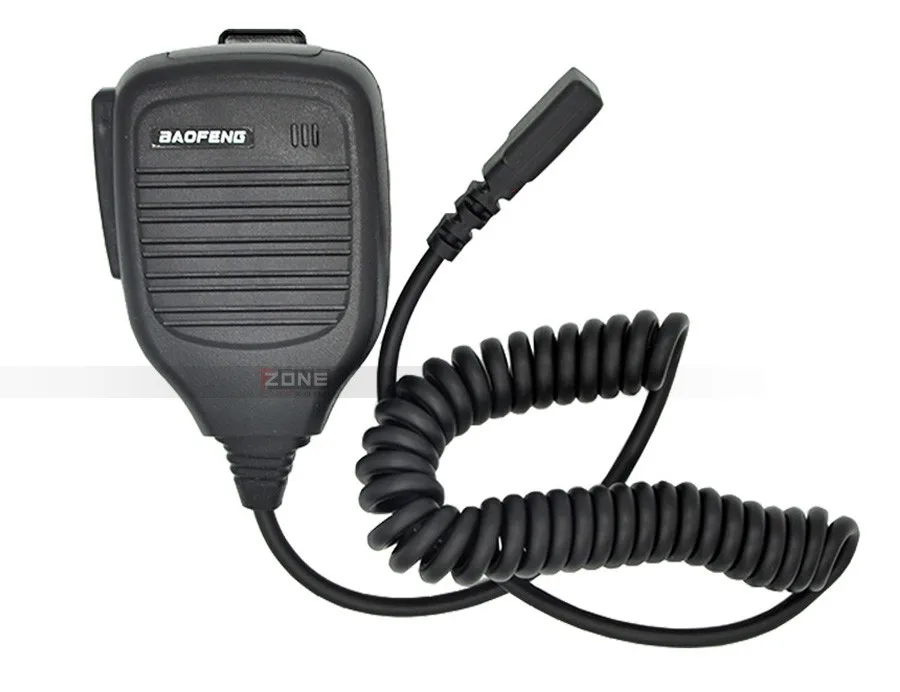 Microfone para Baofeng Rádio em Dois Mini Ombro Handheld Walkie Talkie Uv-5r Portátil Sentidos Pofung uv 5re Plus Uv-b5 Bf-888s Uv-82 1 Mini ombro handheld microfone para baofeng walkie