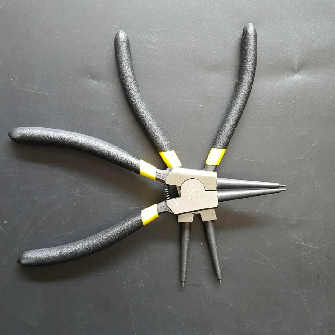 DWZ 4Pcs 7'' Snap Ring Pliers Plier Set Circlip Combination Retaining Clip Tool