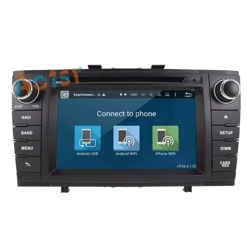 Flash Deal 7"8 Core Android 8.0 Car CD/DVD Player Stereo GPS Navigation Car Radio For Toyota Avensis T27 2009 2010 2011 2012 2013 2014 2015 8