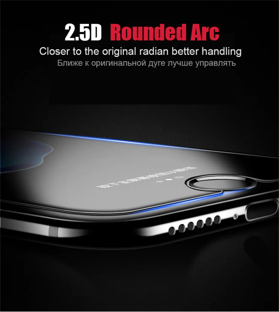 MOUSEMI For iPhone Xs Max Xr 5 se 6s 6 8 Plus X Screen Protector Protective Glass On The For iPhone 7 Glass On 5s For iPhone 5s  (4)