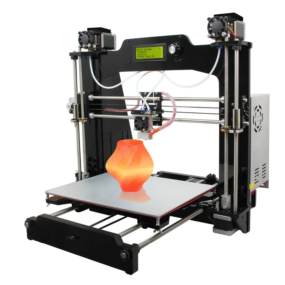 Geeetech M201 с открытым исходным кодом 3D принтеры 2 в 1 Out экструдер Prusa I3 DIY Kit. STL g код