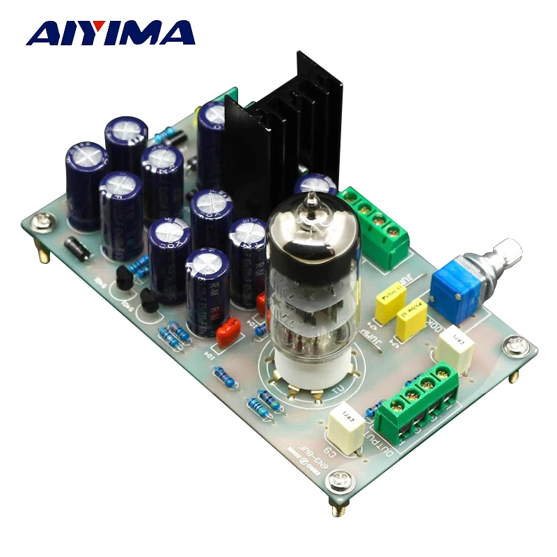 Aiyima AC12V 6N3 трубный буфер биле плата предварительного усилителя для фильтрации