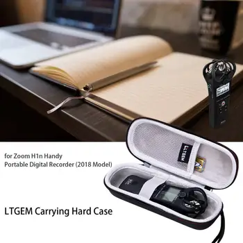 

LTGEM EVA Hard Carrying Case for Zoom H1n Handy Portable Digital Recorder (2018 Model)