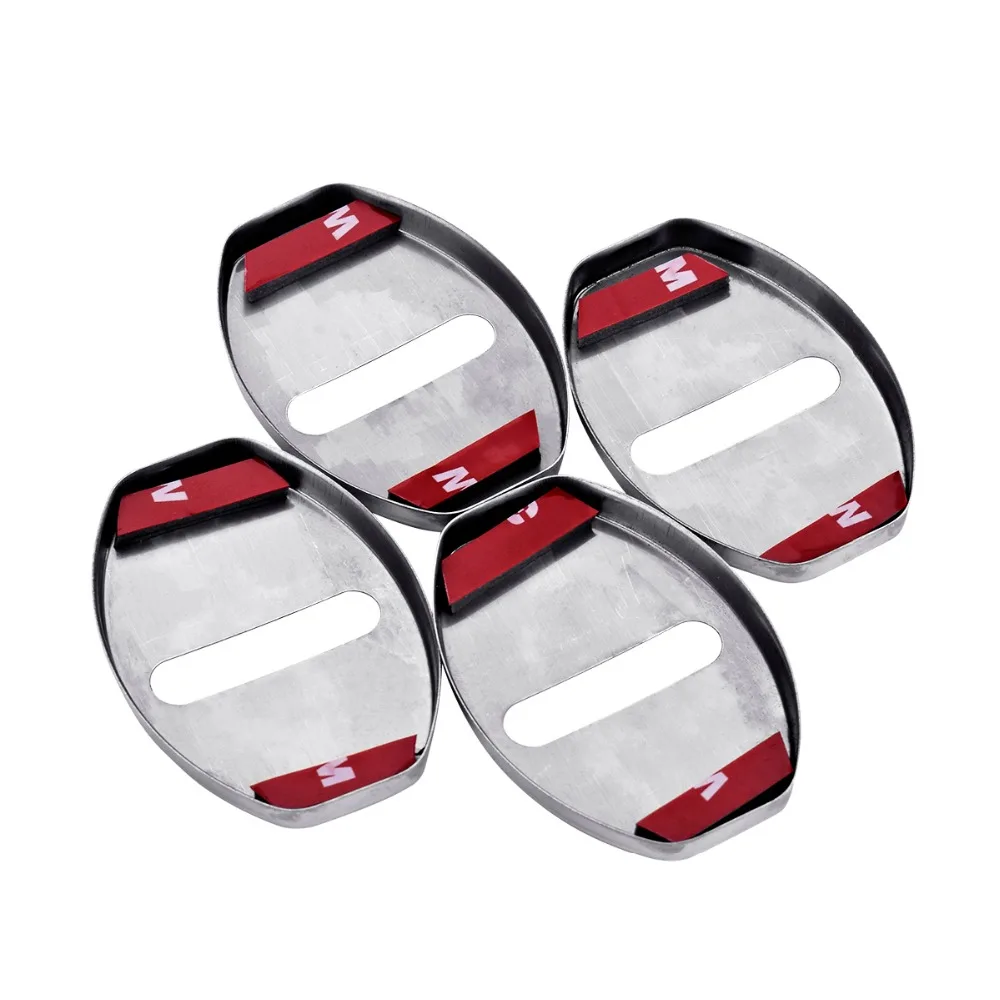 

4pcs Car Accessories for Audi Sline A3 A6 C6 A1 B6 B8 B7 A5 A7 A8 TT RS Q5 Q7 S3 S4 S5 S6 S7 S8 FR 3D Metal Car Door Lock Cover