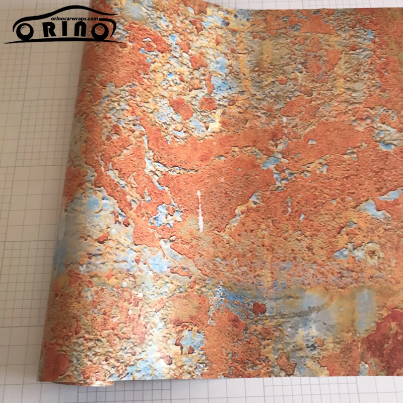 Rusty Vinyl Film Sticker-4