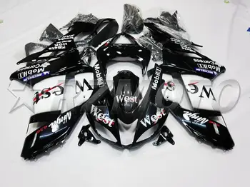 

New ABS Fairings Kit 100% Fit For Kawasaki ZX6R ZX-6R 07 08 Ninja 636 2007 -2008 Injection Mold Bodywork Cowling west style