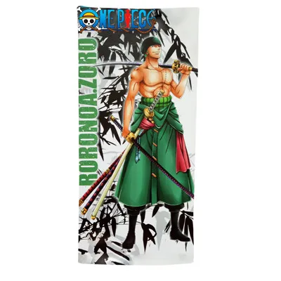 Anime Manga One Piece  Bath Towel  Beach Towel 001 Auburn