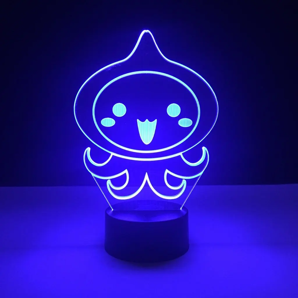 Классный детский светодиодный ночной Светильник Pachimari Game Overwatch, Ночной светильник для детской спальни, декоративный светильник, Прямая поставка, светодиодный ночник