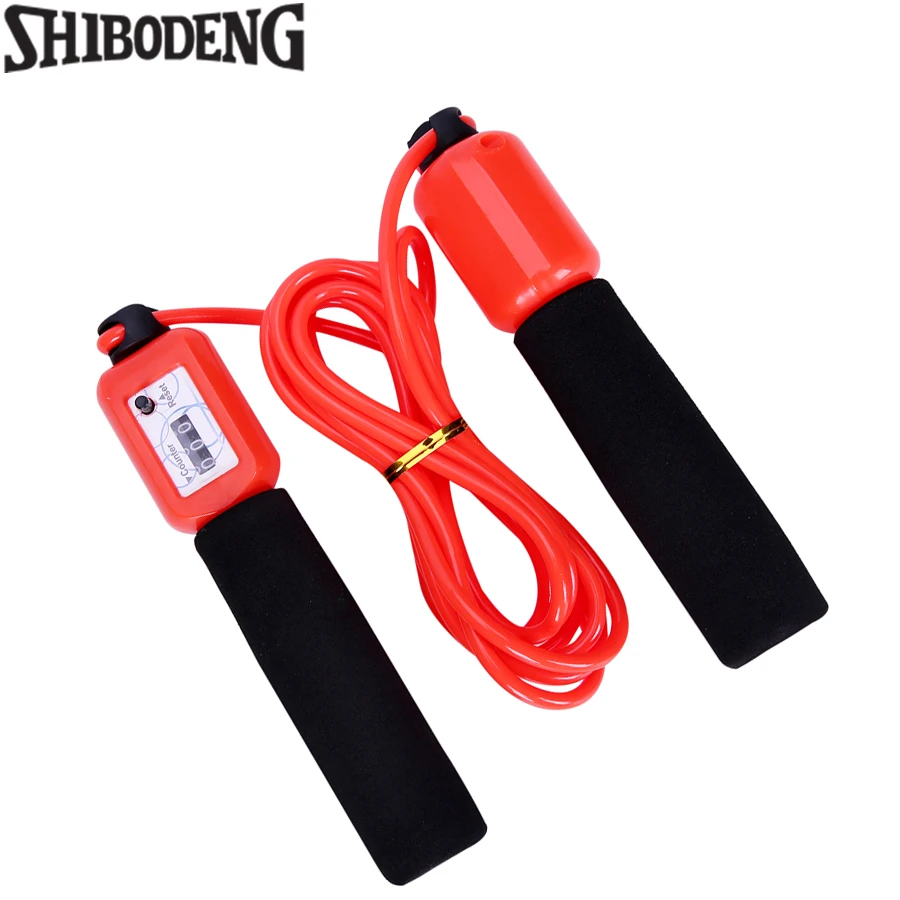 Jump Ropes With Counter Sports Fitness Crossfit Adjustable Fast Speed Counting Jump Skip Rope Skipping Wire Calories 5013 Jump Ropes With Counter Sports Fitness Crossfit Adjustable Fast Speed Counting Jump Skip Rope Skipping Wire Calories 5013