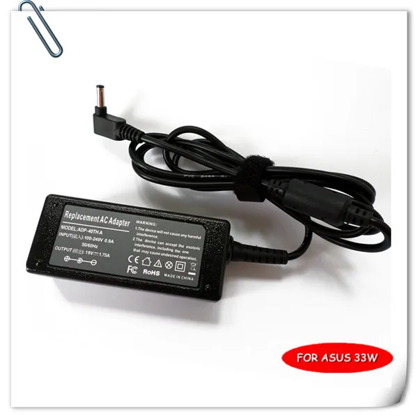 Notebook AC Adapter Charger For Asus VivoBook X200 X200CA X200MA X200LA F102B F102BA 33w caderno universal laptop Power charger