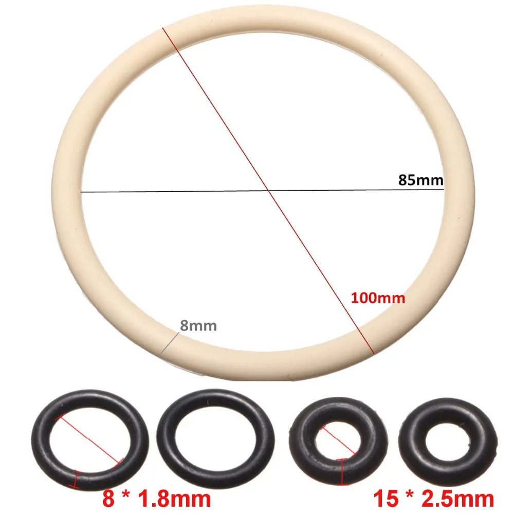 New high quality 1 set of food grade silicone rubber seal O ring instead of homemade beer wine