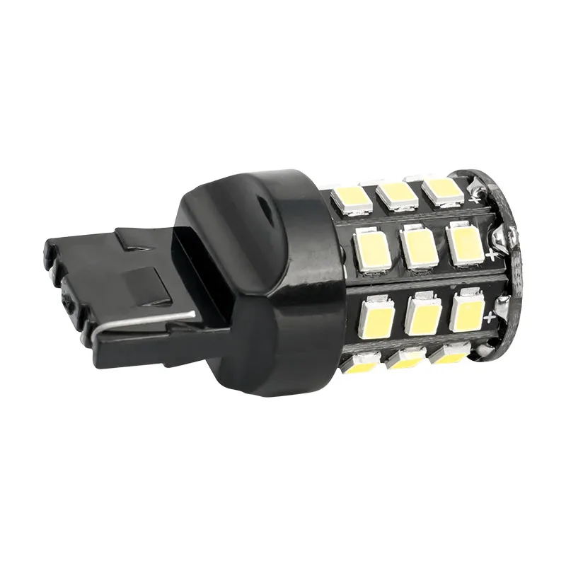 1 шт. W21W 7440 T20 Одиночная струна 33 SMD 2835 Светодиодный автомобильный парковочный светильник s задние лампы Автомобильный дневной ходовой светильник красный белый янтарный, оранжевый