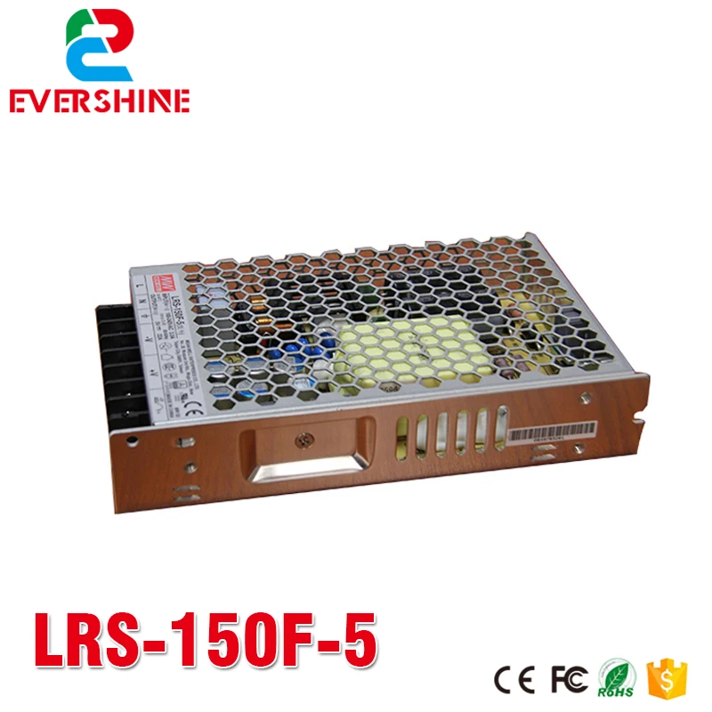 Бренд MEAN WELL представляет LRS-150F-5 5v 22A 110W один Выход переключение Питание