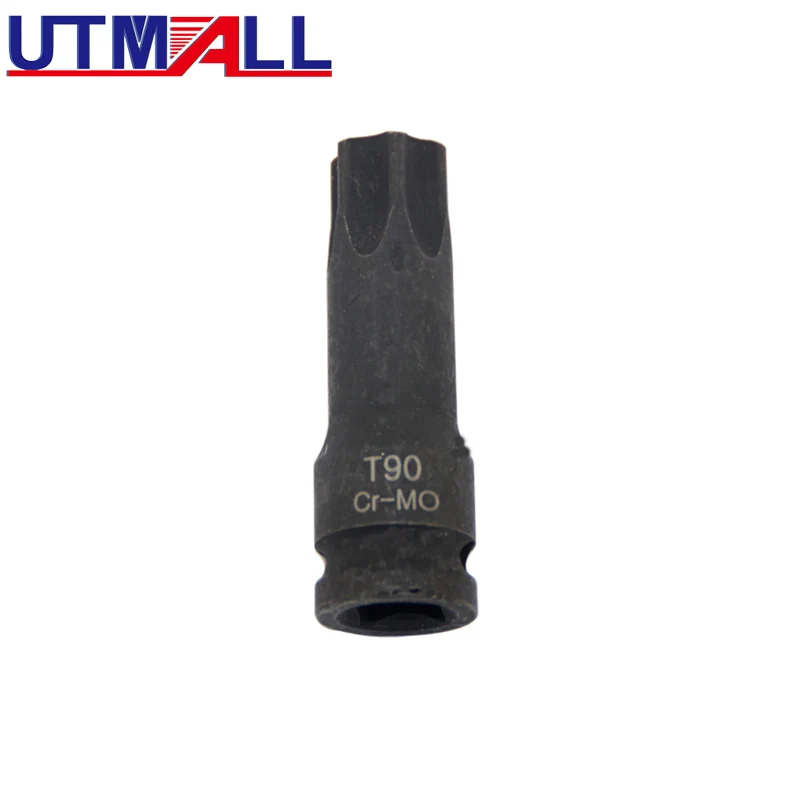 

1/2" DR. 78mm Length T90 Impact Socket Bit Torx Star Socket Bit Tool CR-MO