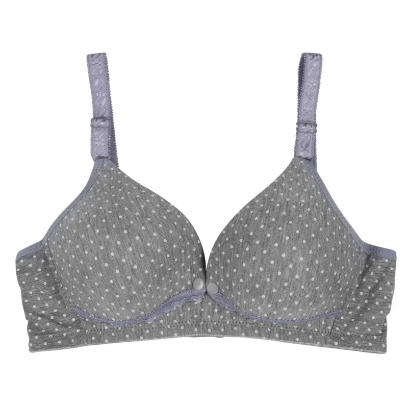 

2019 Maternity Nursing Feeding Bra Solid Pregnant Cotton Bras Cotton Women Underwear Breast Feeding Bra