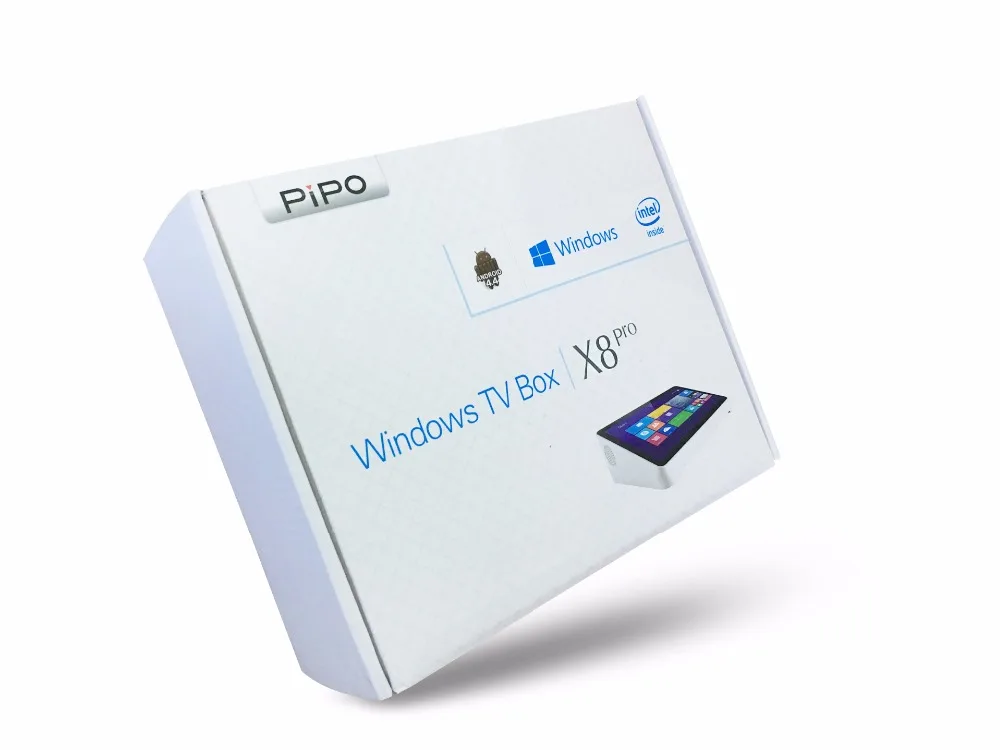 7 ''PIPO X8 Pro двойная HD графика Windows 10 Android 5 1 ТВ приставка Intel 8350 четырехъядерный 2