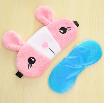 

Sleep Mask Cute Cartoon Sleep Eye Ice Mask Eyebrows Children's Travel Set Health Care Eye Mask Tool for Sleeping Eye Massager