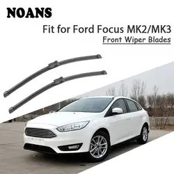 NOANS стайлинга автомобилей резиновая стеклоочистителя для Ford Focus 2 3 MK2 MK3 хэтчбек седан лобовое стекло автомобиля Очистки Полосы аксессуары