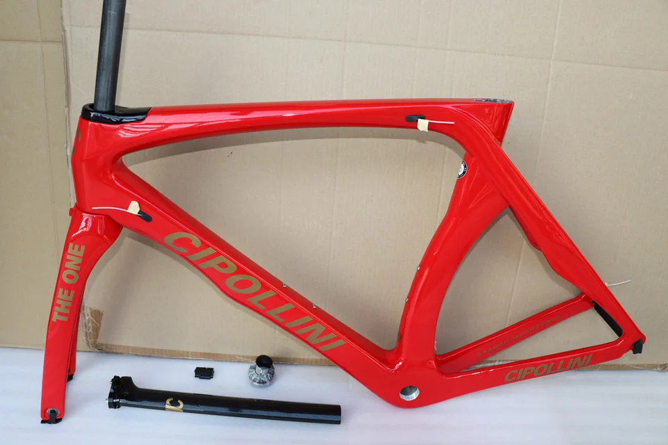 Top Red gold 2019 CIPOLLINI RB1K The ONE carbon frame T1100 3K Weave K29 color RB1000 Road bicycle carbon bike frame 1 Top Red gold 2019 CIPOLLINI RB1K The ONE carbon frame T1100 3K Weave K29 color RB1000 Road bicycle carbon bike frame 1
