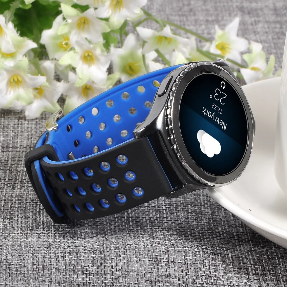 20 мм сменный смарт ремешок для наручных часов 42 2nd Gen Moto 360/Samsung S2 Classic (SM R732)/pebble time