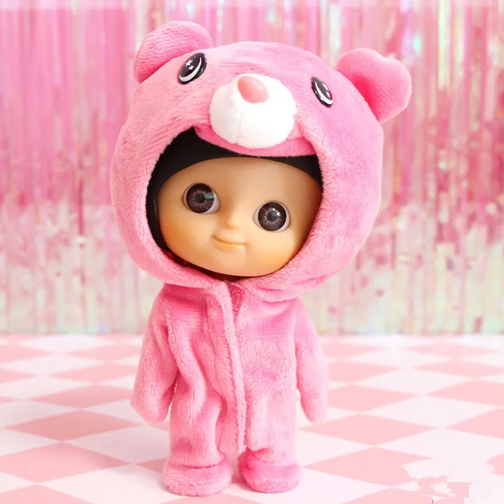 

Cute bear dolls makeup IXDOLLS Blyth kid toys with clothes,big eyes heads ducks tigers sheeps factory fashion suitable for girls