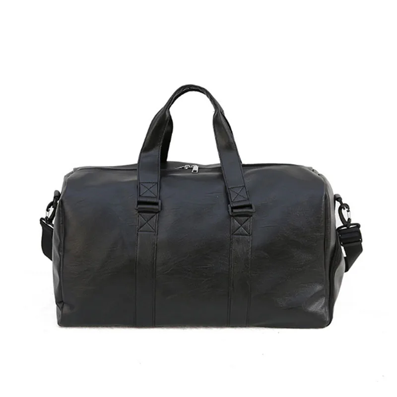 

High quality fashion PU travel bag waterproof wearable large capacity short-distance hand luggage bag gym sports travel backpack